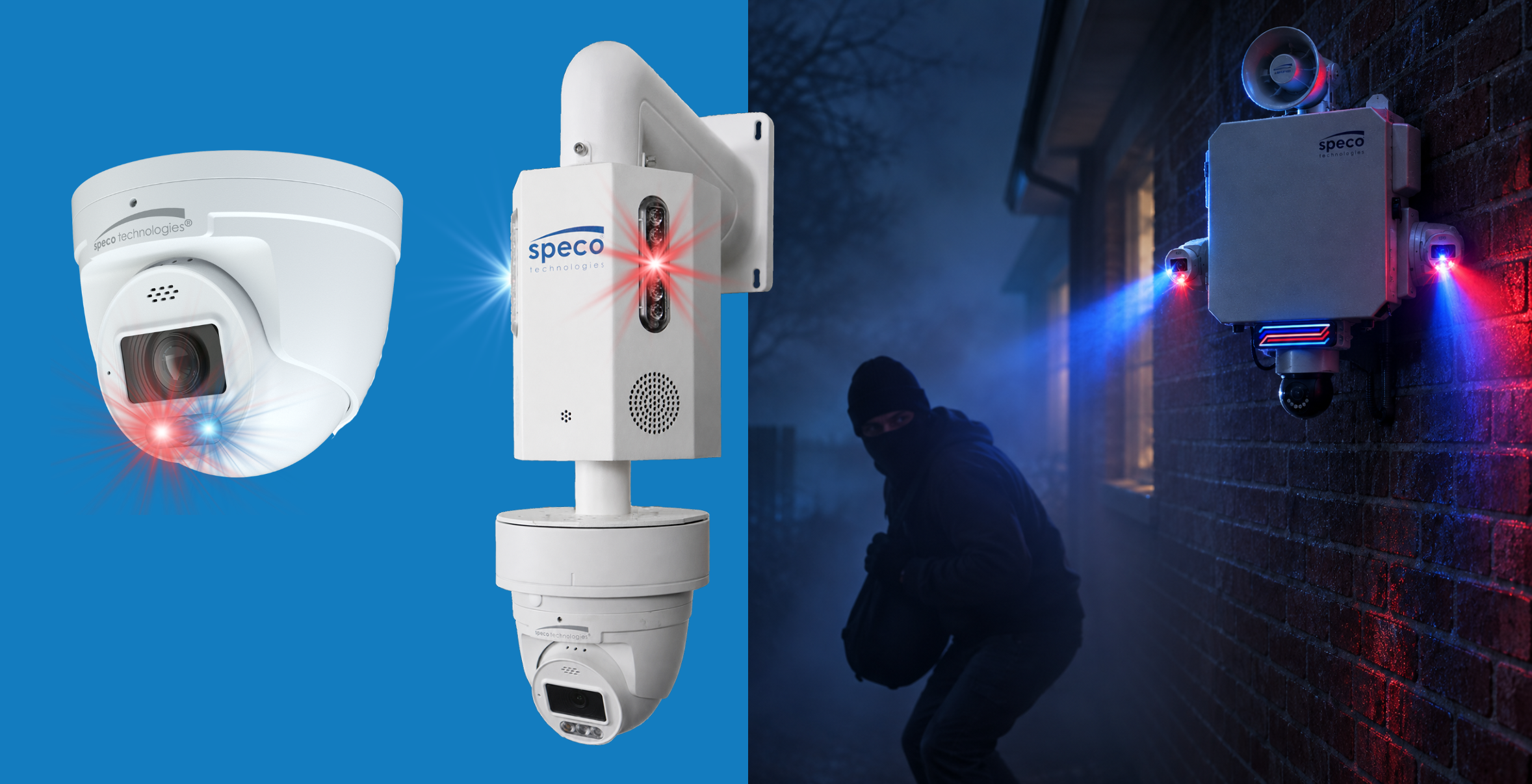 Speco Digital Deterrent Setup