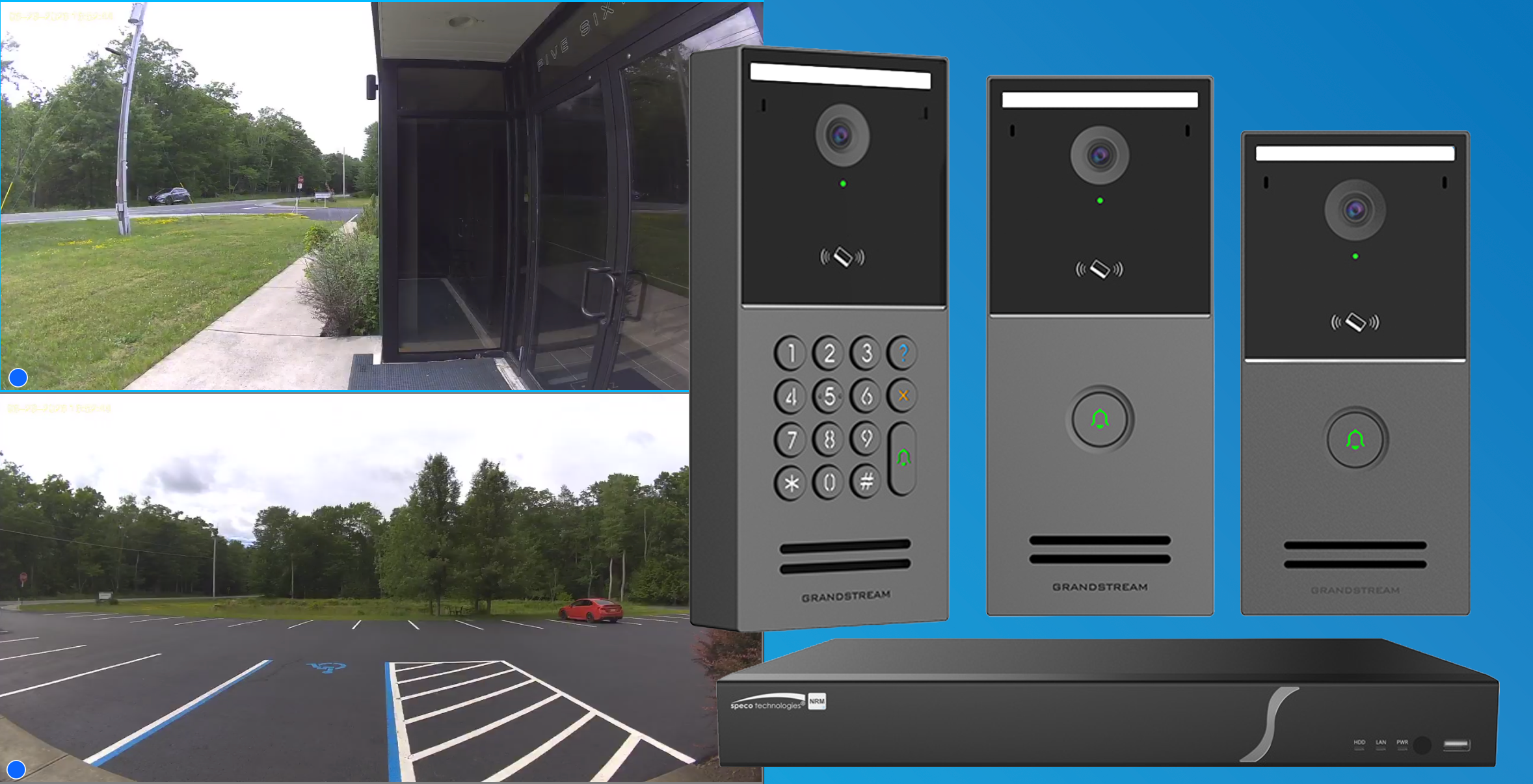 Integrate Grandstream GDS3720 Series Video Door Station with Speco NVRs
