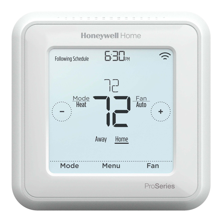 T6 Pro Z-Wave Thermostat - 3H/2C