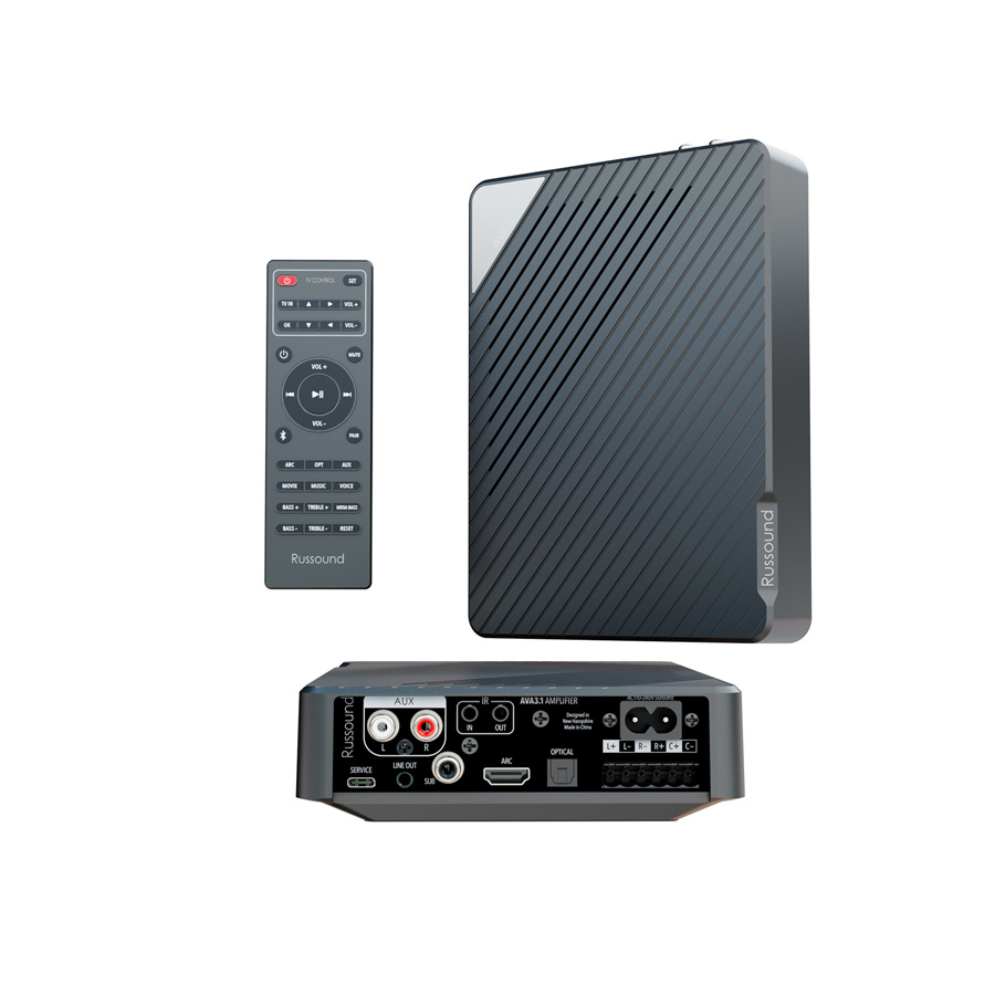 3.1-Channel Low-Profile Mini-AVR with HDMI