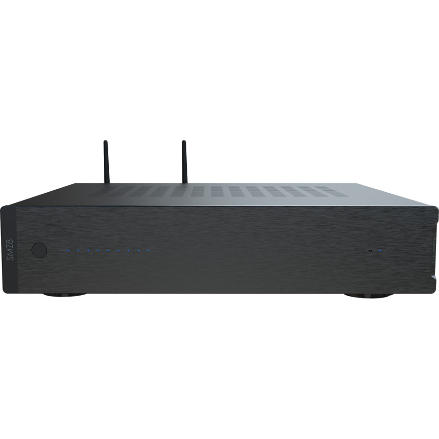 8 Source, 8 Zone Controller Amplifier with Streamer