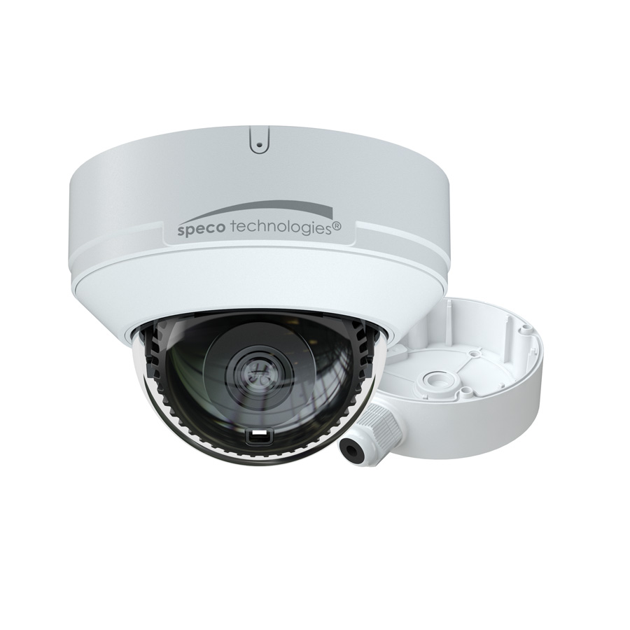 4MP Outdoor Dome IP Camera - White